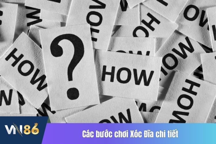 Các bước chơi Xóc Đĩa chi tiết