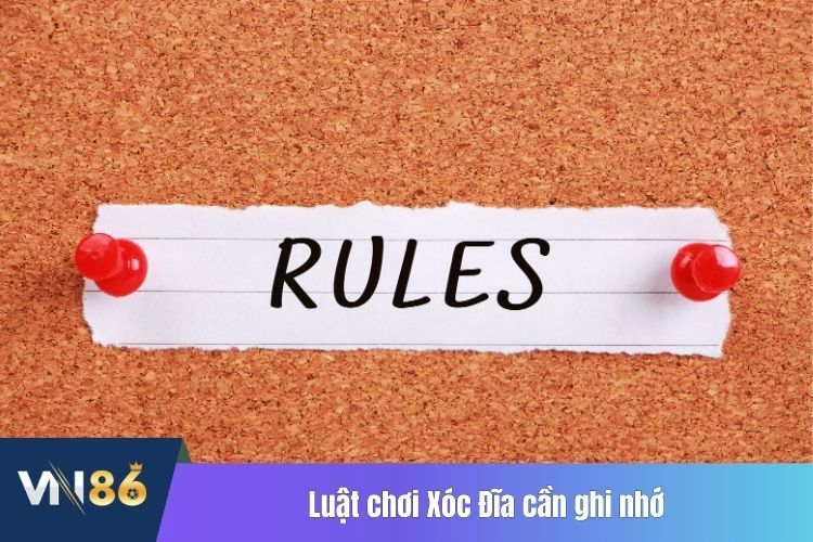 Luật chơi Xóc Đĩa cần ghi nhớ