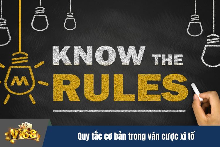 Quy tắc cơ bản trong ván cược xì tố