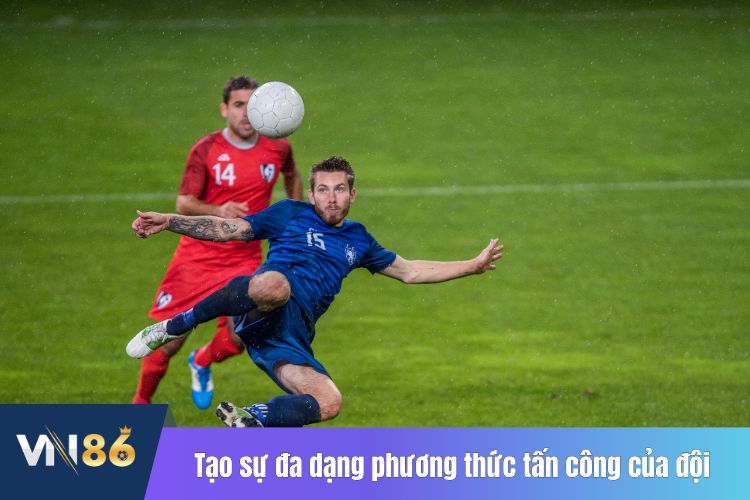 Tạo sự đa dạng phương thức tấn công của đội